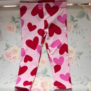 Pink heart Leggings 18 months